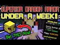 (UPDATED) HOW TO GET SUPERIOR DRAGON ARMOR FAST! - Hypixel Skyblock