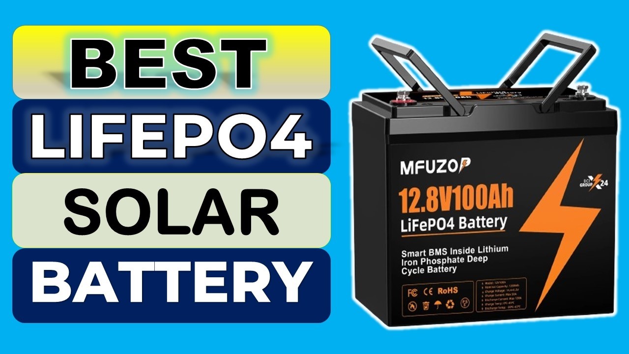 Top 5 Best LiFePO4 Solar Battery in 2026 | From Aliexpress - YouTube