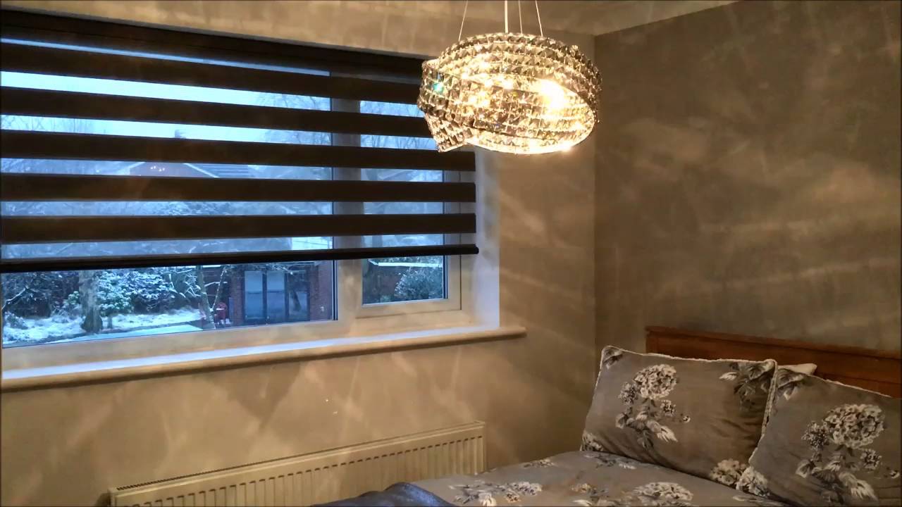 Duo roller blind - YouTube
