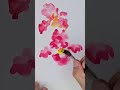 #shorts how to paint irises in 1 minute