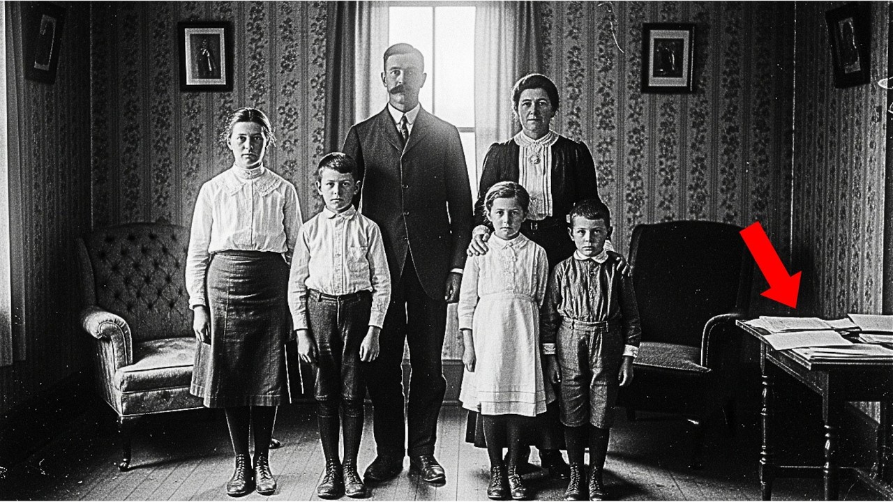 1910 Family Photo Found — Historians Pale When They Zoom In - YouTube