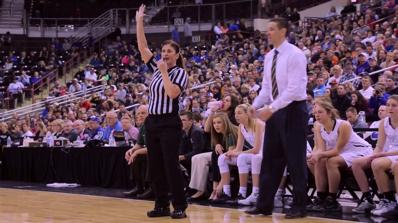 female basketball referee