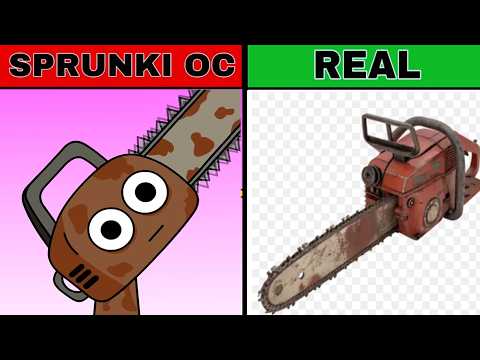 MY Sprunki OC : Chainsaw Phase 2  in REAL LIFE  #sprunki #sprunkioc