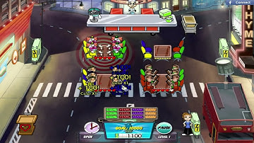 Diner Dash 5: BOOM! - Level #21 - Thyme Square I