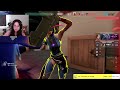 Kyedae reacts to TenZ jump scared in Unrated LOL