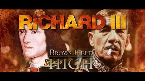Richard III - Shakespeare Month the Fourth