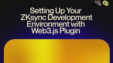 1 - Setting Up Your ZKsync Development Environment with Web3.js Plugin