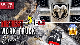 DISGUSTING Work Truck Makeover! | Quick Fix