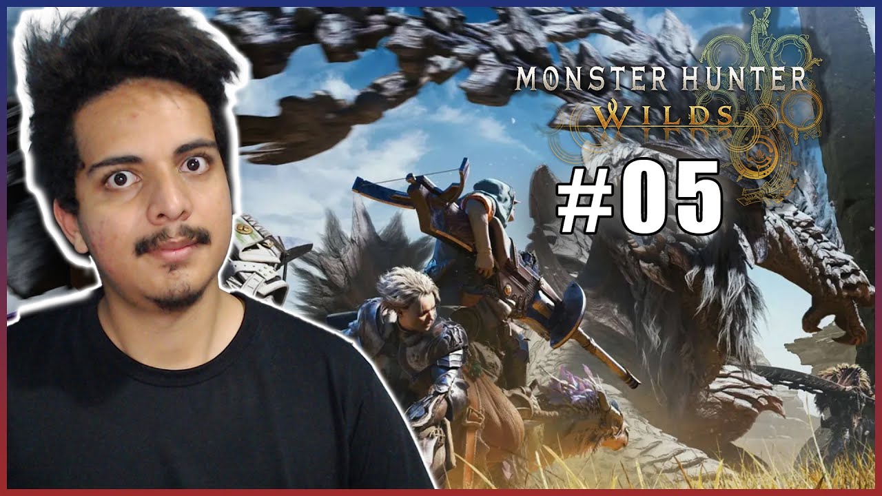 david levi jogando Monster Hunter Wilds #05