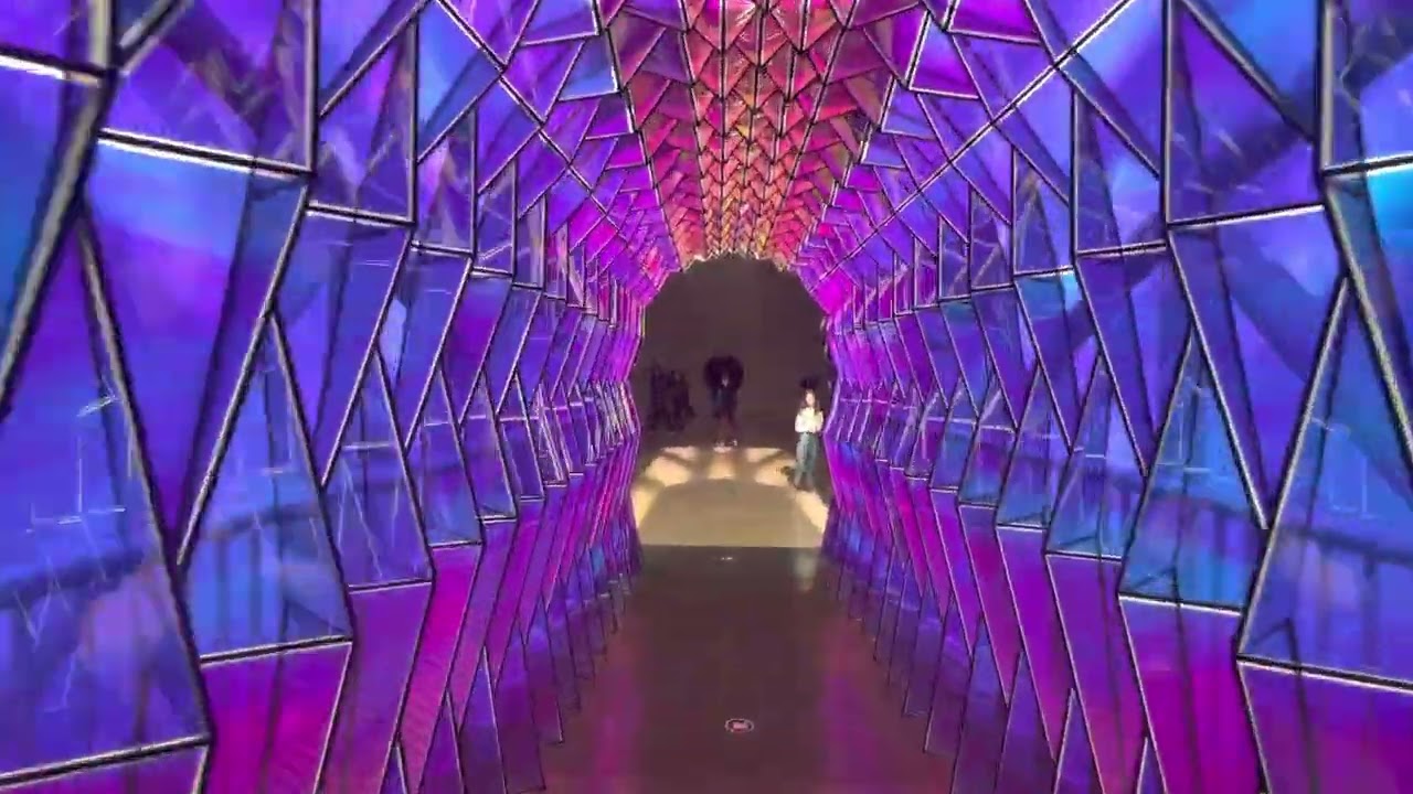 Olafur Eliasson: One-way colour tunnel