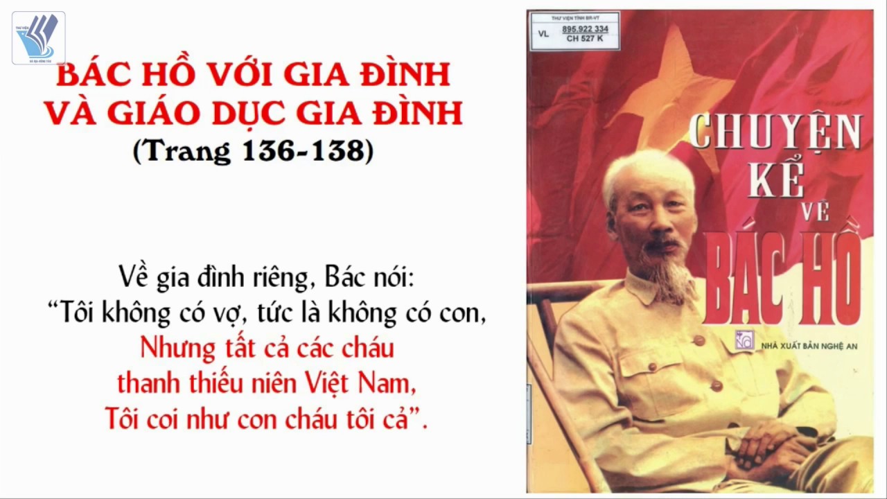 Giới thiệu tác phẩm: Chuyện kể về Bác Hồ - youtube