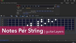 NOTES-PER-STRING | GuitarLayers