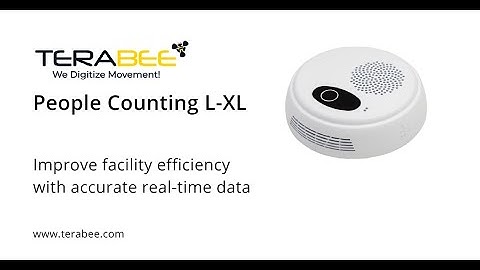 People Counting Device: Terabee People Counting L-XL. Improve facility efficiency with accurate data