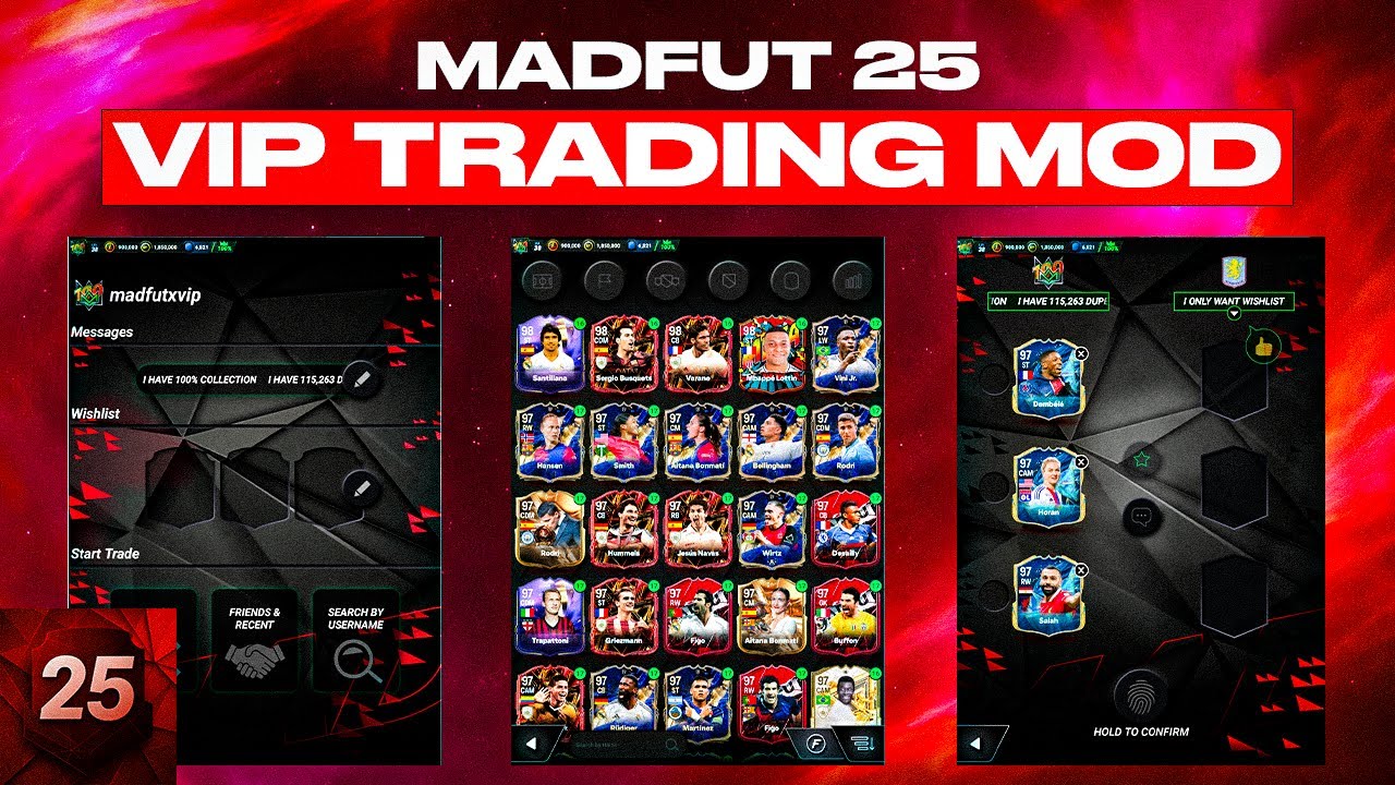 *NEW* TRADING MOD MADFUT 25 | INSTANT 100% COLLECTIONS | 1.1.4