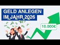 Geld Anlegen 2026 Der Guide Für Anfänger In Österreich Um Mit Dem Investieren Zu Starten Teil 1