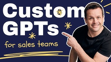 Sales Team Custom GPT Examples