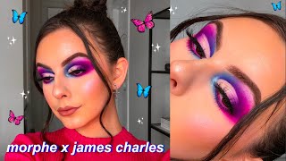 ANOTHER COLOURFUL MORPHE X JAMES CHARLES PALETTE TUTORIAL! | itsmartinaxo