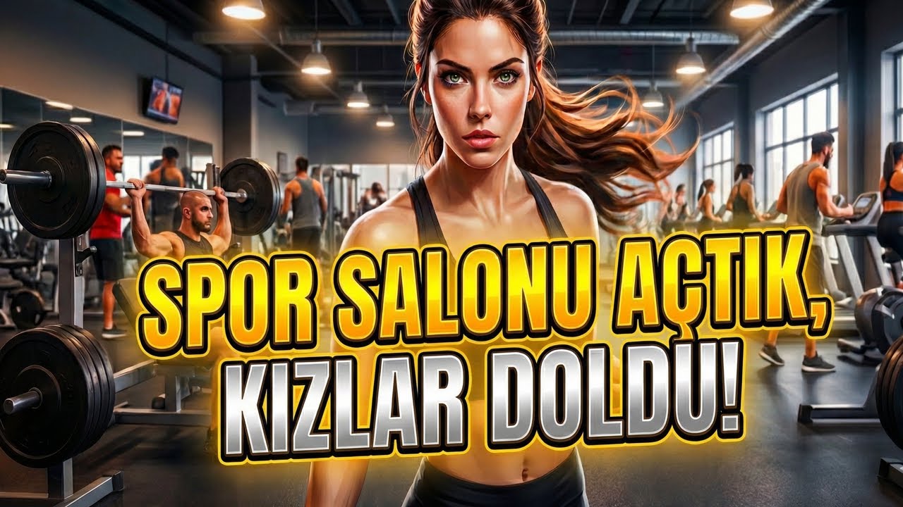 KIZLAR SIRAYA GİRDİ! Şehrin En Çapkın Salonunu Kurduk | Gym Manager 