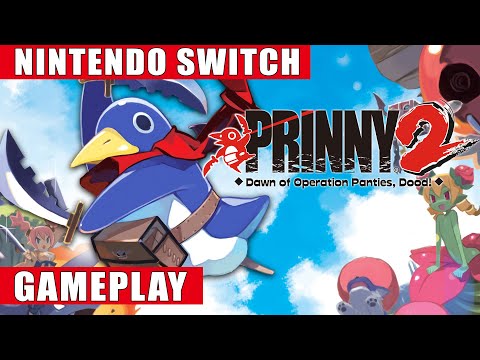 Prinny 2: Dawn of Operation Panties, Dood! Nintendo Switch Gameplay