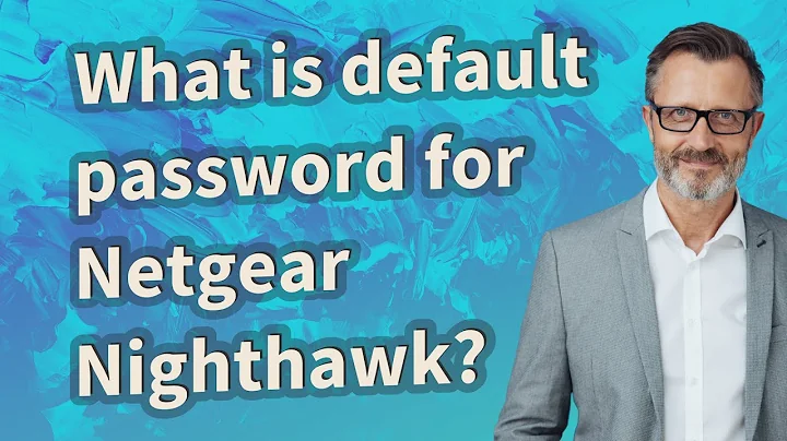 What is default password for Netgear Nighthawk?