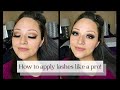 HOW TO APPLY FALSE LASHES | Tips + Tricks for Beginners | Easy step by step tutorial