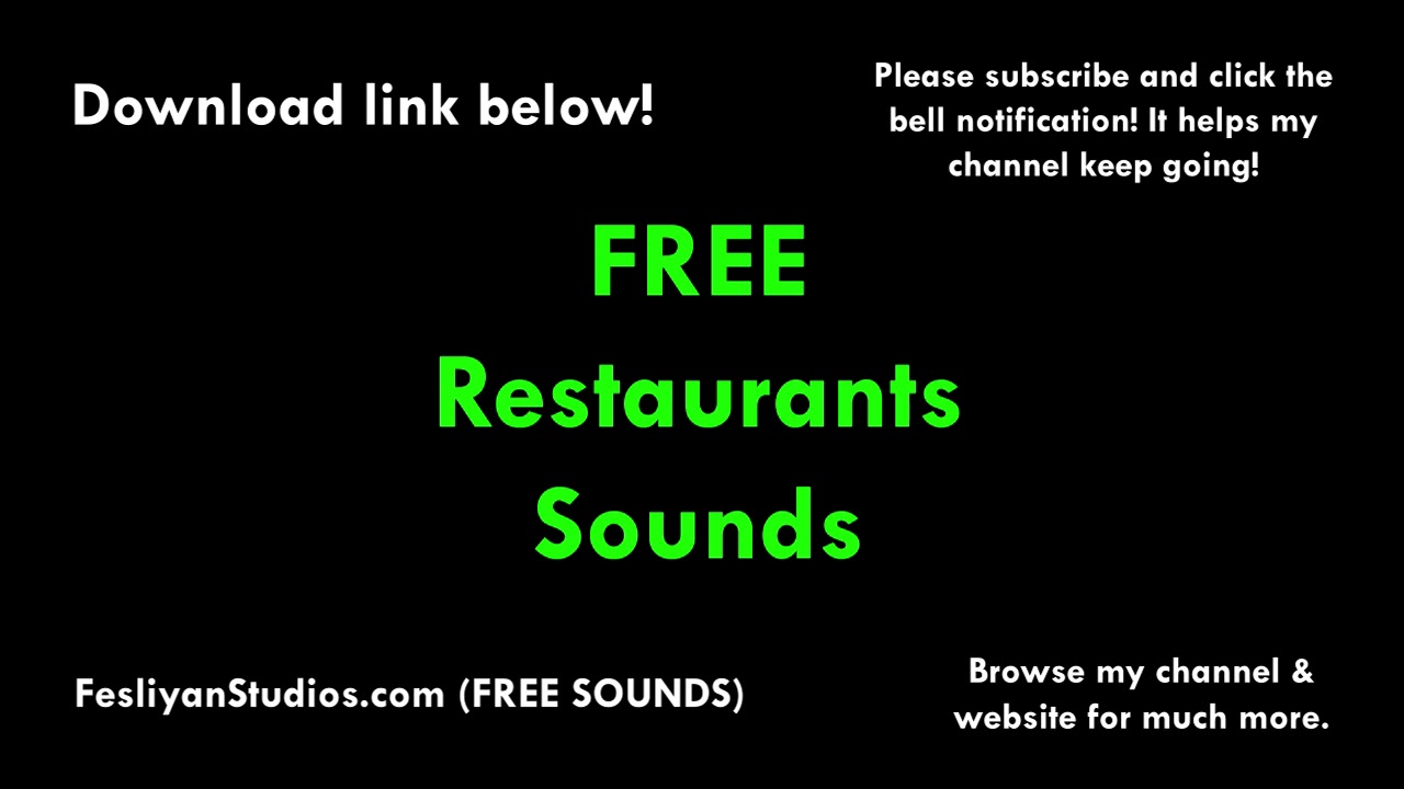 Free Restaurants Sound Effects Mp3 Download Fstudios - angry roblox pizza noise