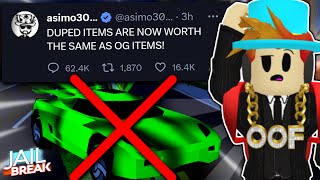 My thoughts on how jailbreak trading was ruined even before it exists. :  r/robloxjailbreak