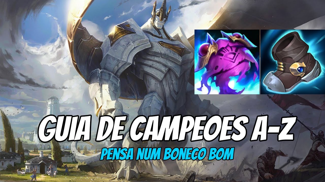 GUIA DE CAMPEÕES A-Z: Galio, o melhor midlaner pra subir de elo