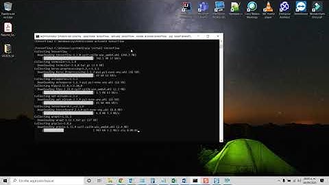 03 Instalar tensorFlow cmd