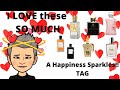 Happiness sparkles tag  keep only the ones you love