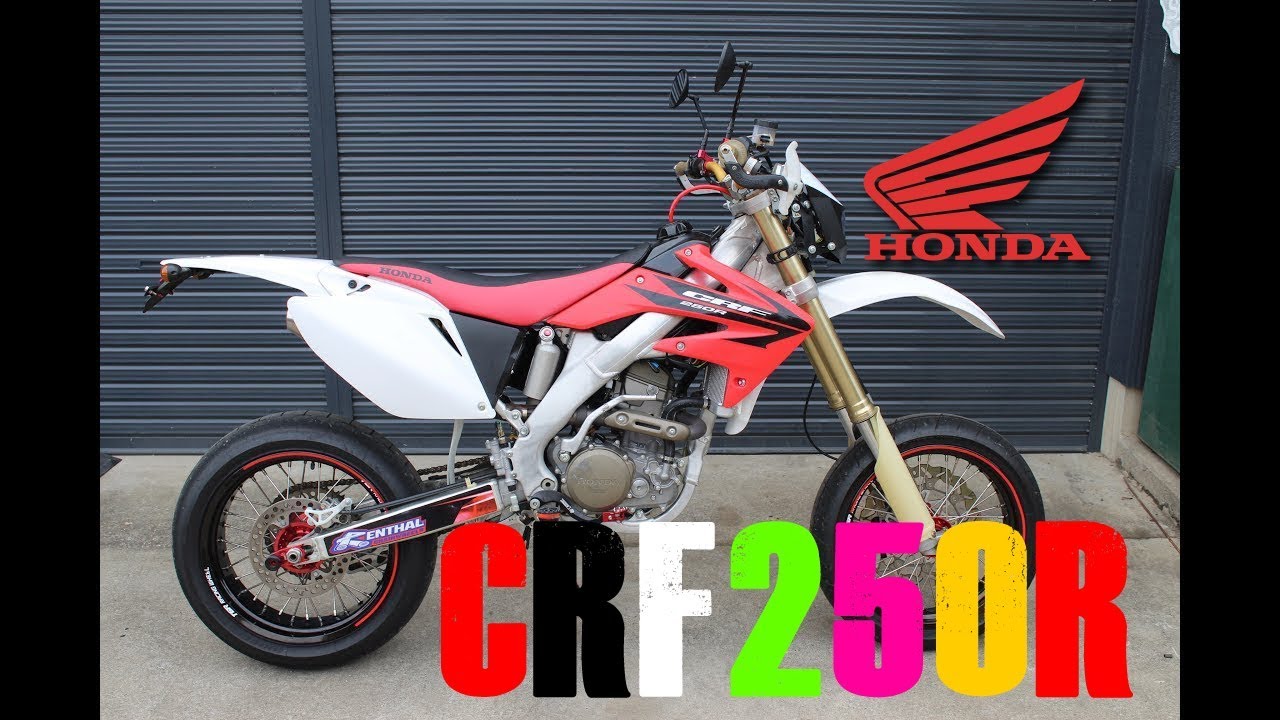 ｈｏｎｄａ Crf250r モタード仕様 レーサー Youtube