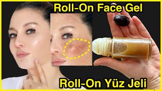 Roll-on Yüz Jeli Yaptım, Lekeleri Sildim, Yüzümü Sıkılaştırdım ve 20 Dakikada Beyazlattım @Hobifun screenshot 3