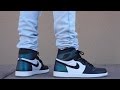 jordan 1 chameleon on feet