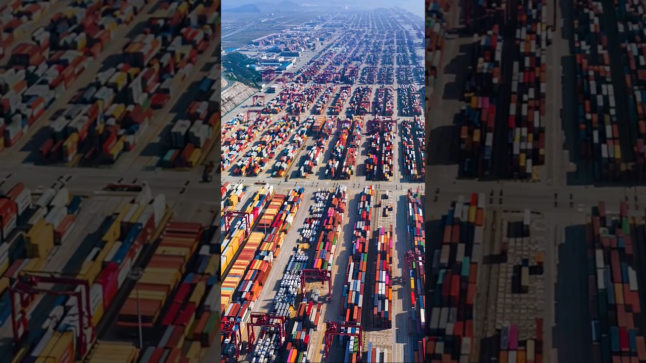 QUAL O MAIOR PORTO DO MUNDO? 🙄  