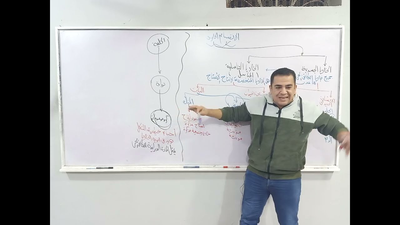 الشرح الأسطوري للإنقسام الخلوي والكروموسوم وأهميته الصف الثالث الإعدادي  علوم مستر محمد ممدوح