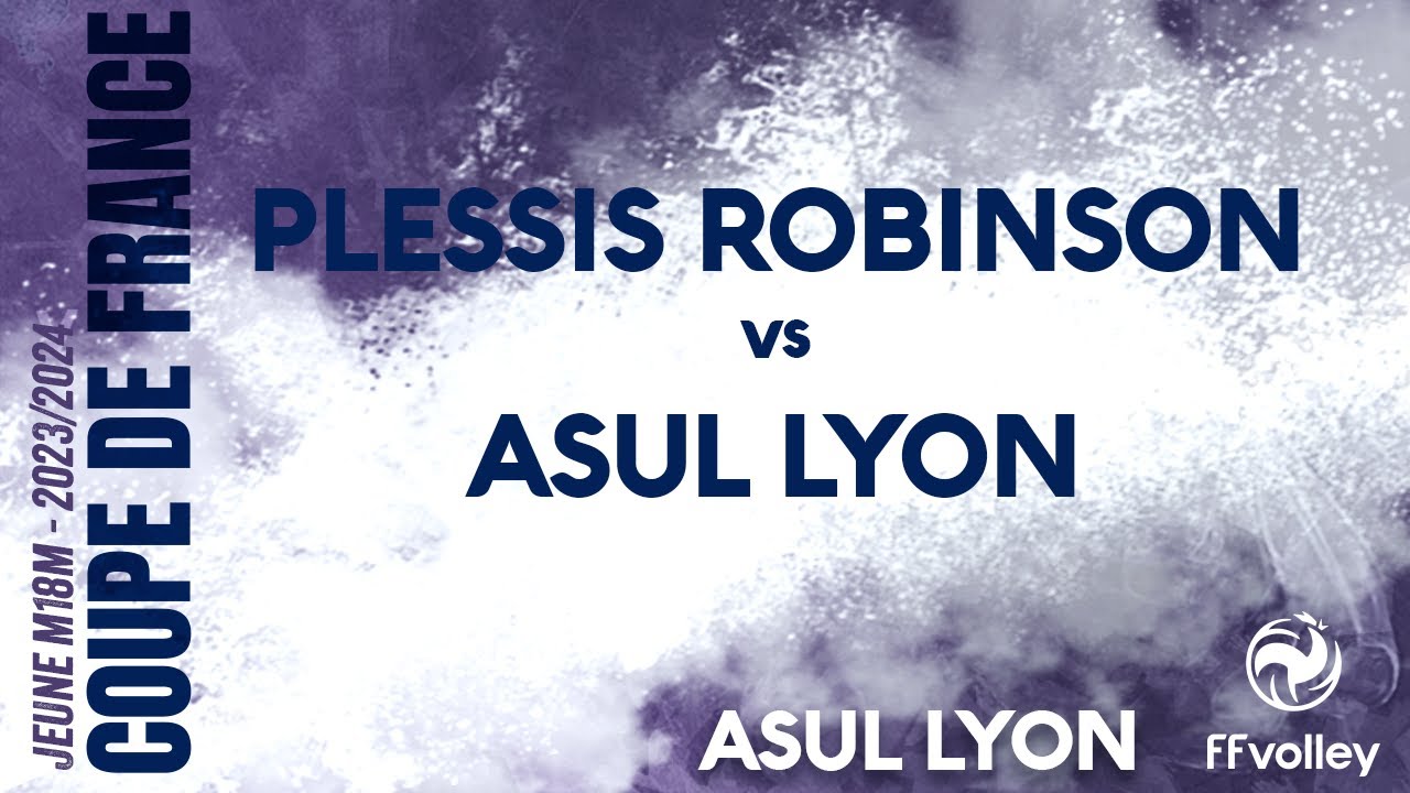 2024 CDF M18M :: PLESSIS-ROBINSON vs ASUL LYON :: tour préliminaire