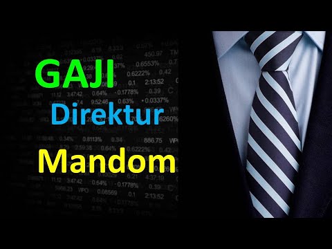 Gaji Direktur Mandom - TCID Emiten saham konsumer
