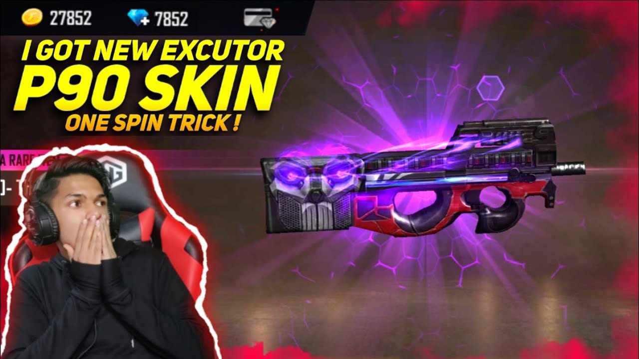 I Got New Power Full P90 Punishers Gun Skin From New Weapon Royale At Garena Free Fire Youtube I Got New Power Full P90 Punishers Gun Skin From New Weapon Royale At Garena Free Fire Youtube