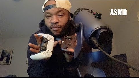 ASMR Clicky Controller Sounds Ramble & Layered Tingly Mouth Sounds