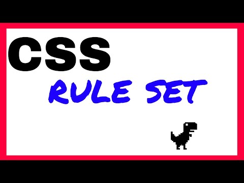 CSS Rule Set - CSS Ruleset