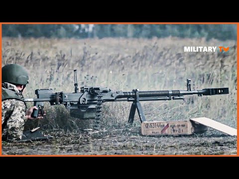 This Machine Gun has been Modified for use by the Ukrainian military