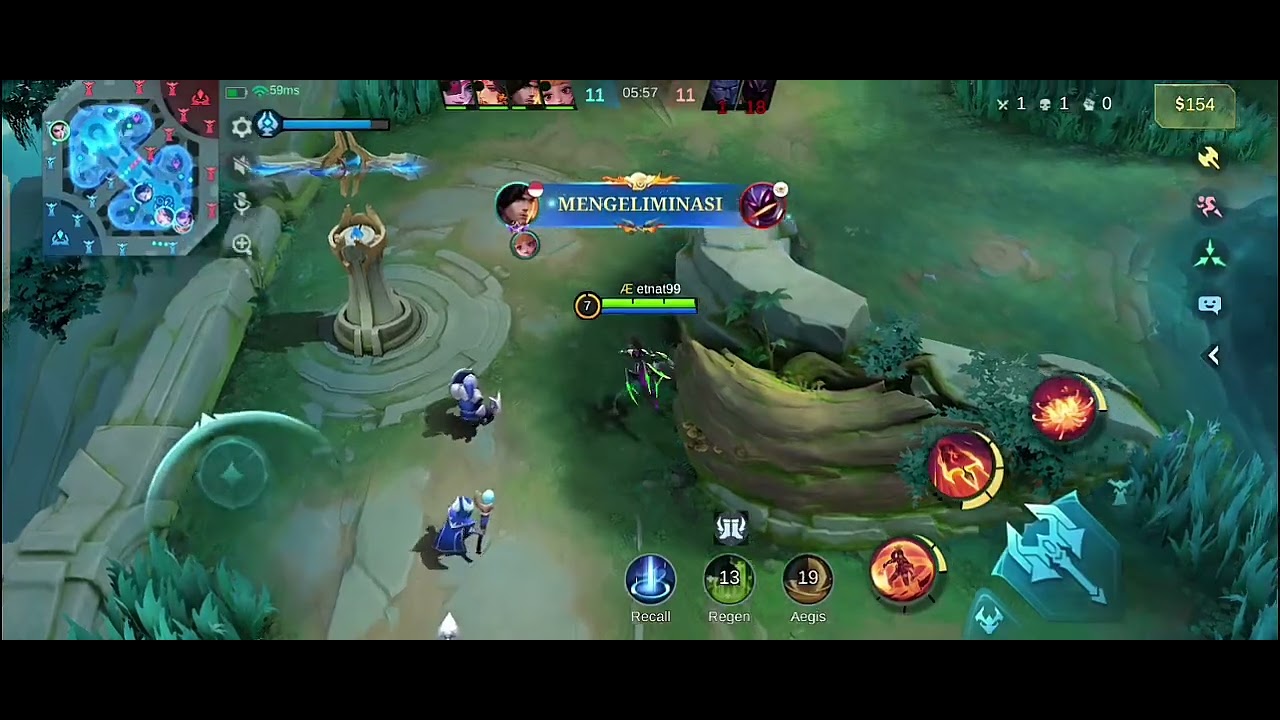 DAMAGE HANABI HABISKAN MIYA