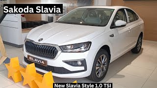 New updated Skoda Slavia Style 1.0 TSI 2024 model ਦੀ details •review ਪੰਜਾਬੀ ਵਿੱਚ |@rameshkangblessed