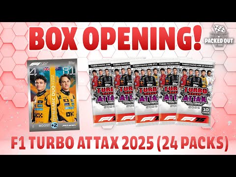 Topps - F1 - Turbo Attax - Booster Box (24) - 2025 – Legacy