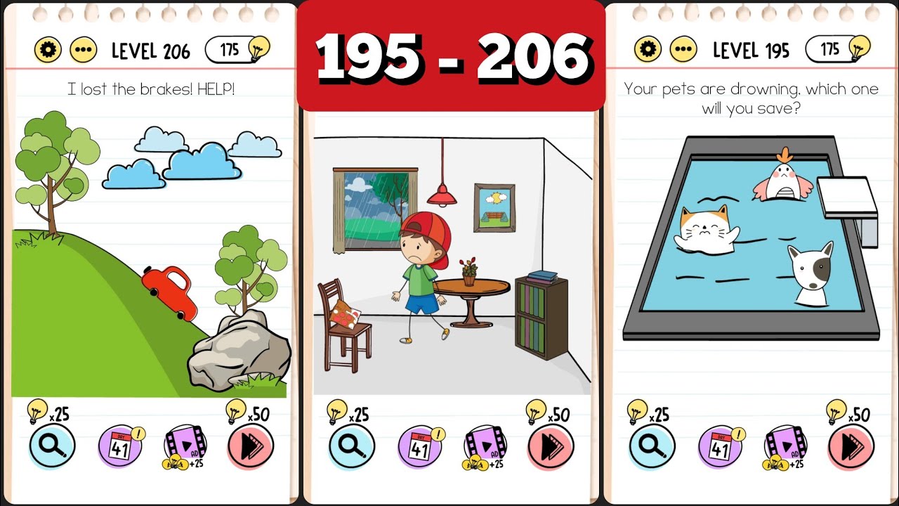 brain test level 195 196 197 198 199 200 201 202 203 204 205 206 - YouTube