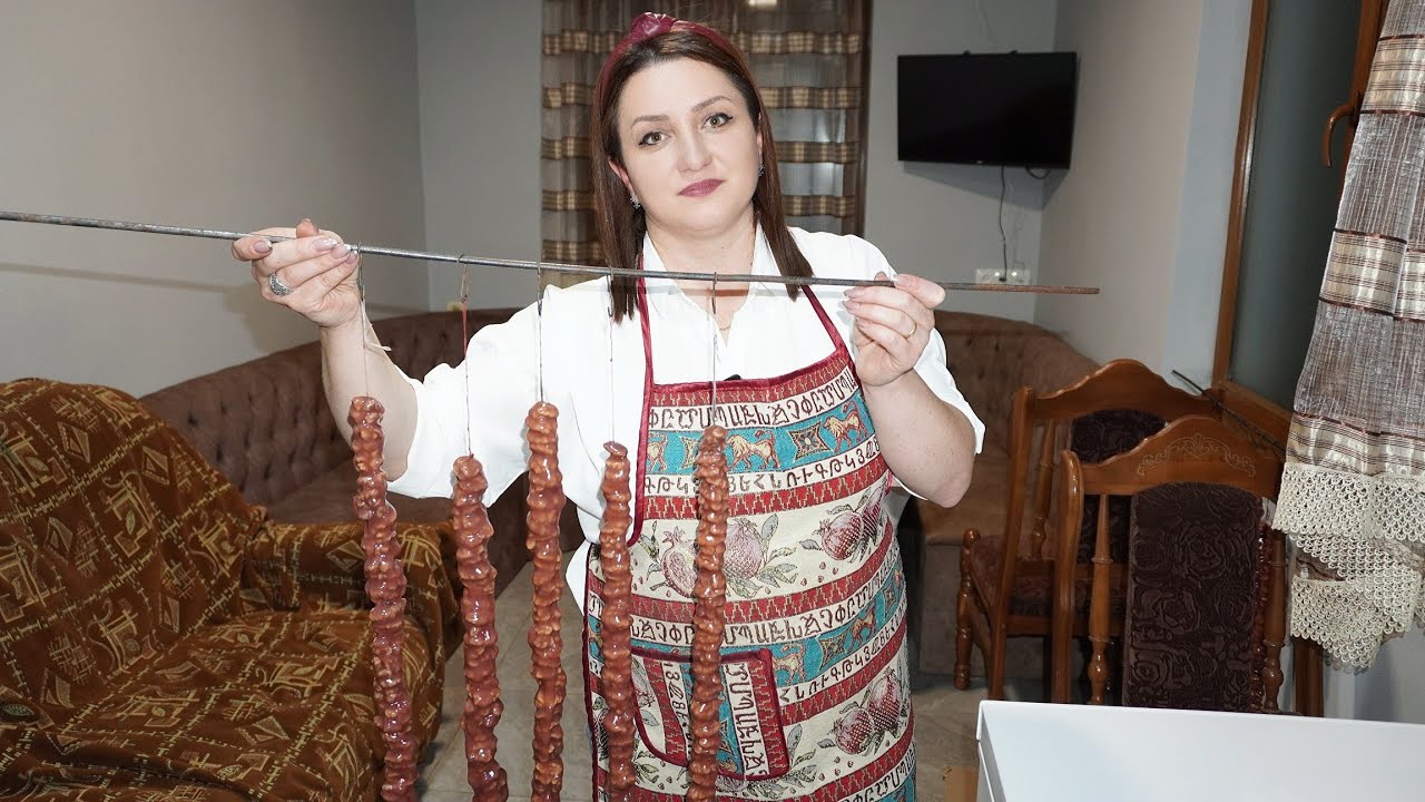 Նոր Տարվա ՇԱՐՈՑԸ Պատրաստ է - Чурчхела по Рецепту моей Мамы - Շամշադինի Համը - Шамшадин