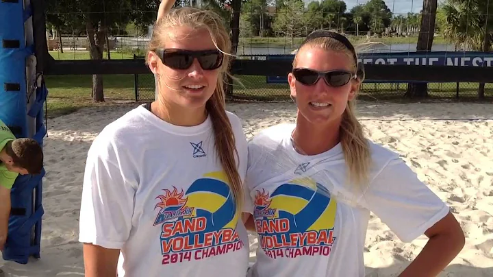 Sand Volleyball vs. UNF - Byl and Coston Interview