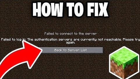 How to fix Minecraft authentication server erro fix #gameplay #tutorial