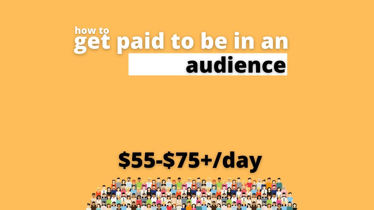 paid audience jobs