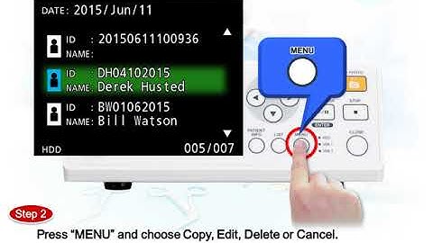 UR 4MD Processing Recorded Data